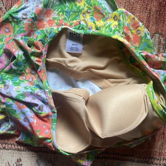 Motherhood Maternity Beach Bump swimsuit - Picture 3 of 4